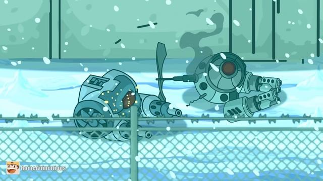 HomeAnimations – Мультики про танки  Гул под землёй： КВ-54 просыпается после захвата станции