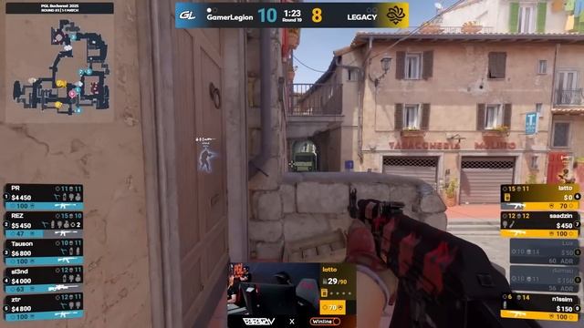 GamerLegion vs Legacy - ЛУЧШИЕ МОМЕНТЫ - PGL Bucharest 2025 | КС2