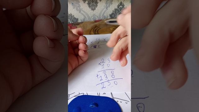в столбик двузначное на двузначное.