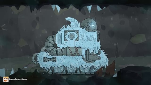 HomeAnimations – Мультики про танки  Гладиаторские бои ： Мусорный монстр vs Холодок - Мультики про т