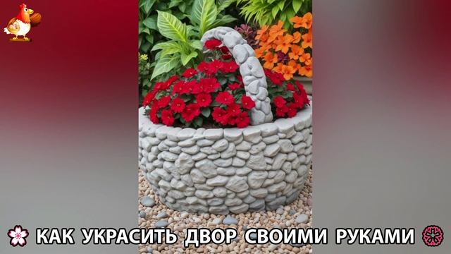 Как украсить двор дома фото идеи (502) 🏡 для дачи и сада своими руками 🌷🪻🌺💮