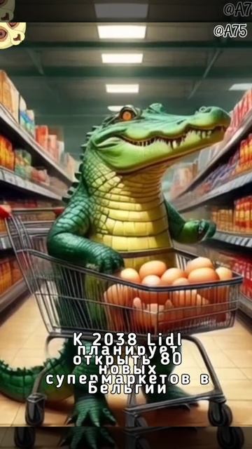 К 2038 Lidl планирует открыть 80 новых супермаркетов в Бельгии