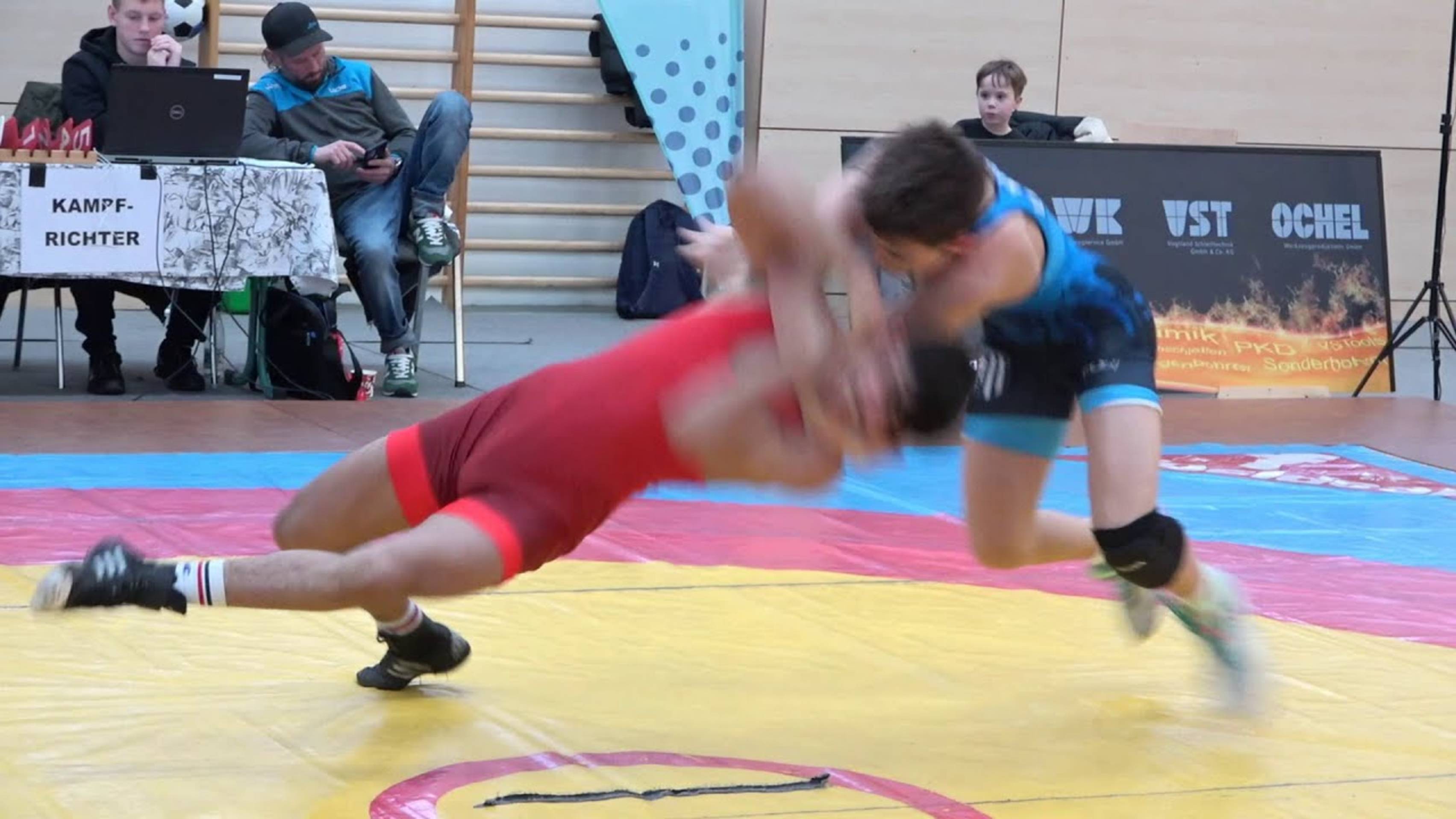 ЧЕМПИОНАТ ПО ВОЛЬНОЙ БОРЬБЕ. 0, 56. ФИНАЛ.