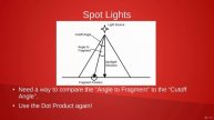 026 THEORY Point Lights and Spot Lights