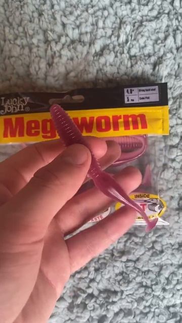 Обзор селиконовых приманок от фирмы Lucky John:Megaworm