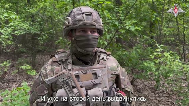 Бойцы специального назначения ВС РФ показали кадры штурма укрепленной позиции противника. Операц...