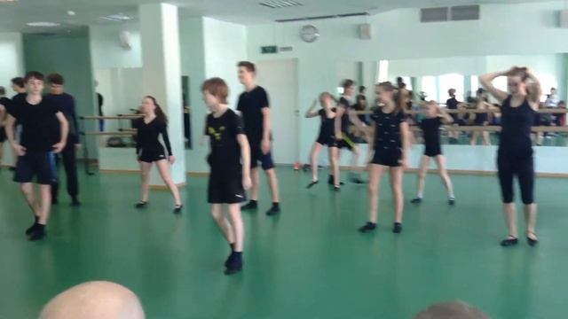 Модерн.Открытый урок.Комбинация Кристины и Лизы,Леши и Гоши(часть 12)31.03.2018