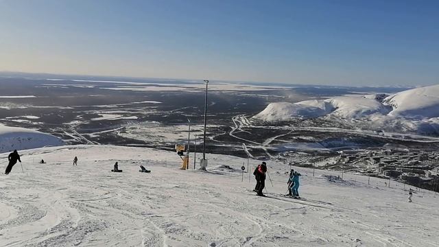 Ресторан "Плато" (Plateau). Гора Айкуайвенчорр. 17.03.2024.