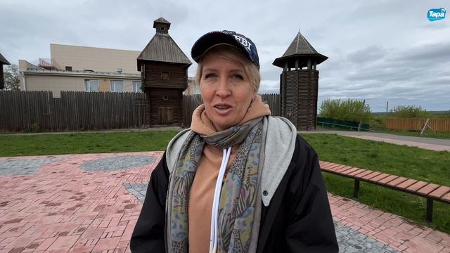 Студенты Омского ВУЗа проходят практику на улицах Тары (13.05.2025)