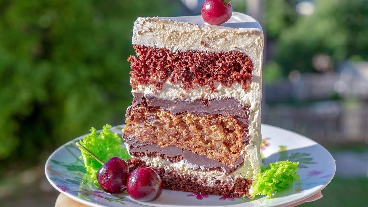 🥜 Грильяжный торт 🍫