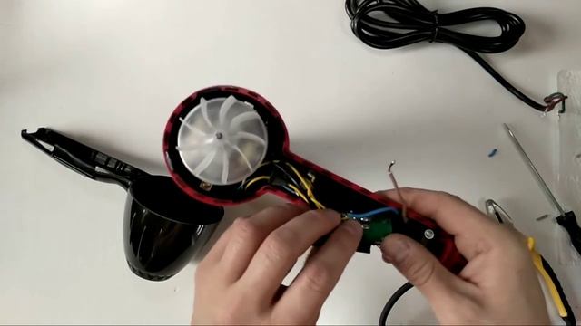 Фен MOZER MRM POWER-9910 . Или, как из Китайского дешёвого фена сделать крутой инструмент для работы