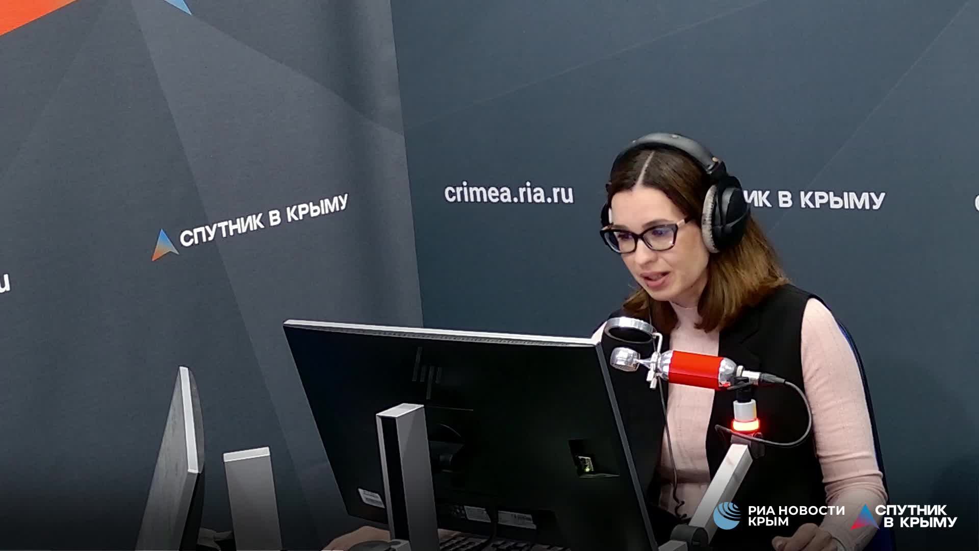 Прямой эфир на радио "Спутник в Крыму"