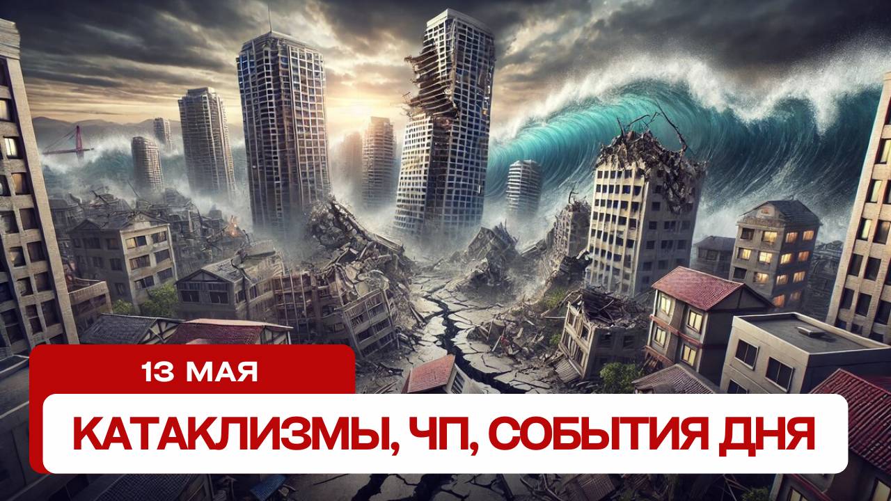 Новости сегодня 13.05.2025. Катаклизмы за день, ЧП, события дня