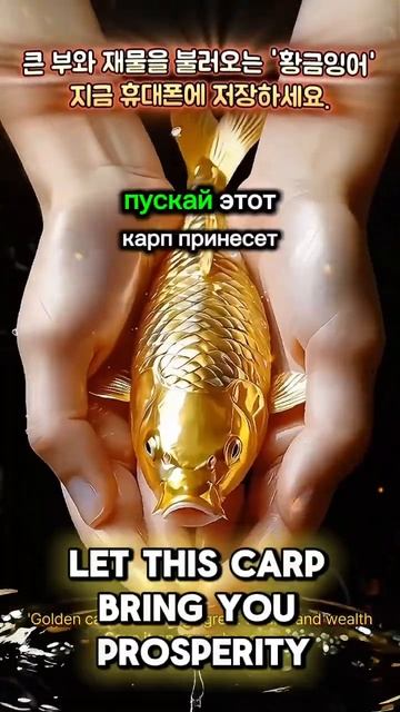 ВАШ ЗОЛОТОЙ КАРП , который ИСПОЛНЯЕТ ЖЕЛАНИЯ!