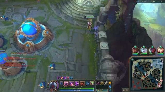 League of legends Jhin gameplay ADC (no commentary)
