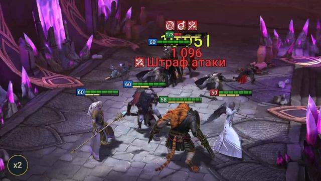 Eks Play #85. RAID: Shadow Legends. Легкое прохождение 44 этажа Роковой башни!