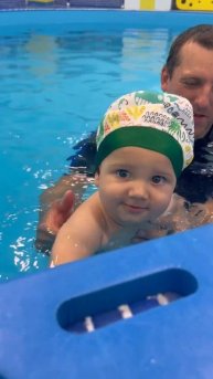Евгений в бассейне #baby #summer #children