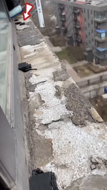 How to fix old ceiling or window sill #shortsvideo