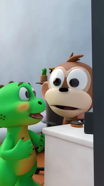 How to Get Rid of a Dinosaur？ 🤔🦖 Chesco’s Sneaky Search!