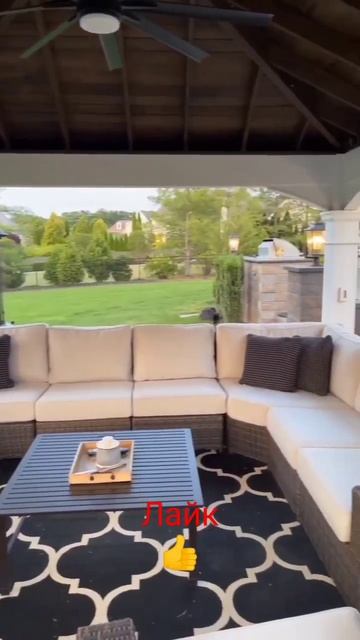 beautiful summer gazebo#роскошный #шикарная летняя беседка