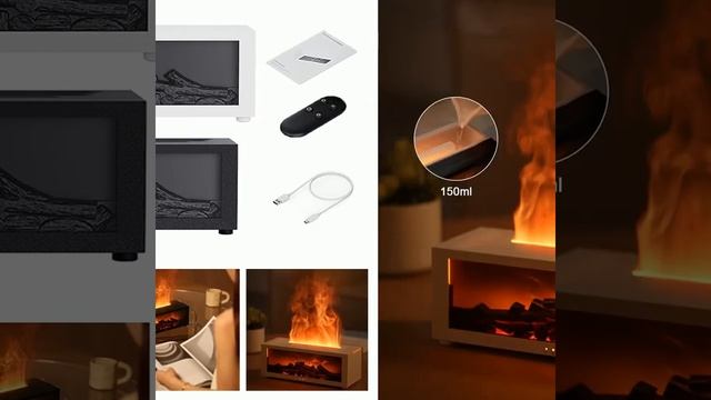 3D Увлажнитель с эффектом пламени | Ароматерапия и уют ?