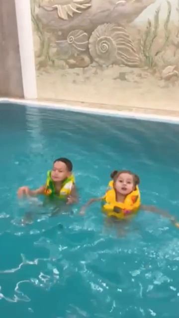 🐬день в бассейне 🏊♀️