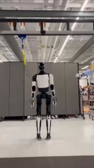 Робот Optimus от Tesla научился танцевать. Видео показал в соцсети Х Илон Маск…