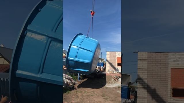 Прибыл бассейн из Туапсе