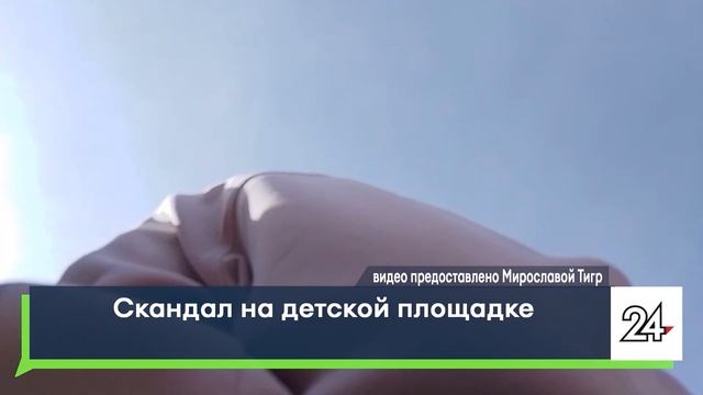 Скандал на детской площадке