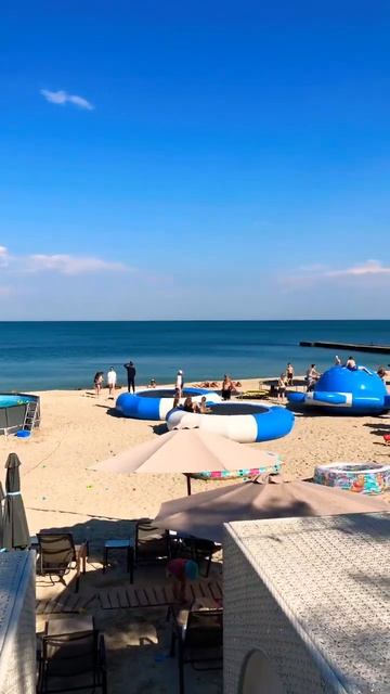 Море пляж кораблик , одесса большой бассейн 🏊♀️, в ?