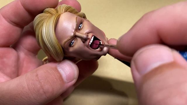 Painting eyes on 3D PRINTS with ACRYLIC paint, HOW THE FRIK