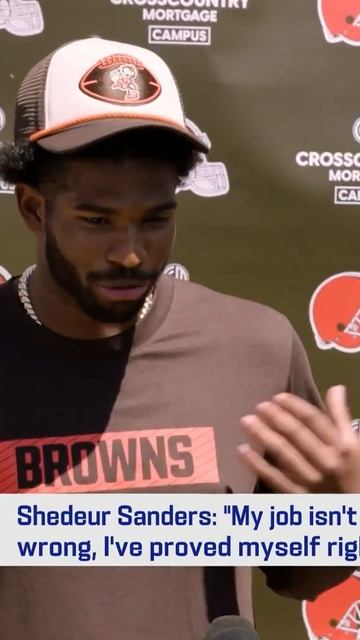 "My job here isn't to prove people wrong"