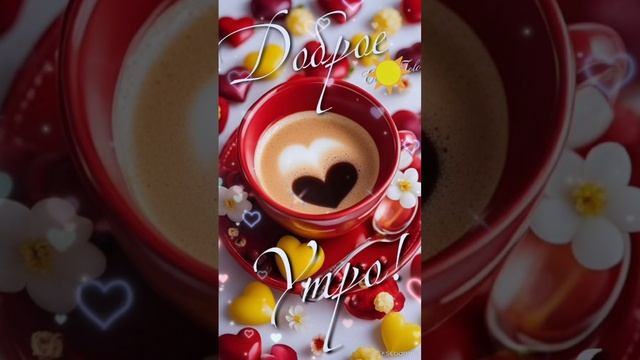 Доброе утро 💖Солнышка в душе и за окном 🌝♥️