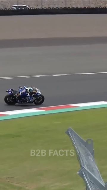 how moto gp racer survive in accident #b2bfacts #shorts #superbikes