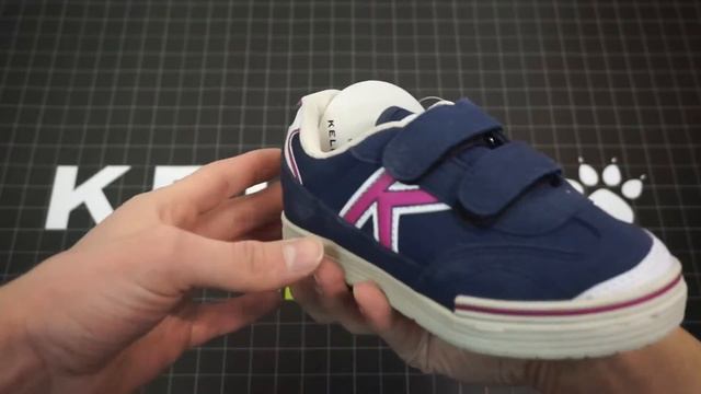 Арт.: 55805-66. Детские футзалки Kelme TRUENO SALA KIDS V темно-синие