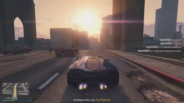 GTA 5 Online, часть 4, опасность везде:-)
