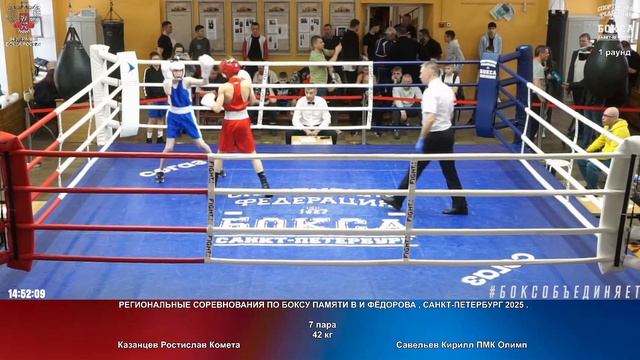 7 42 кг Казанцев Ростислав Комета Савельев Кирилл ПМК Олимп