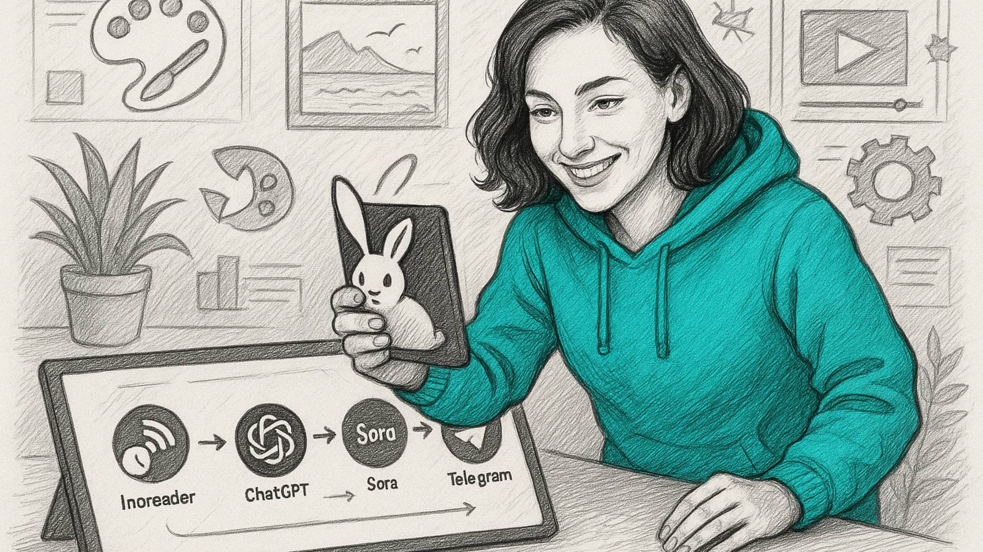 Inoreader + ChatGPT: Сценарий рерайта новостей без участия человека