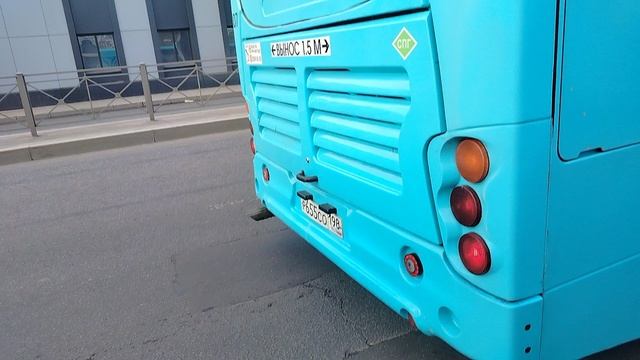 13 мая 2025 г. Автобус 241 маршрут Волгабас 5270.G4 7107 Предпортовая Улица