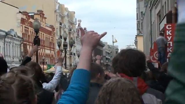 Хард басс на арбате