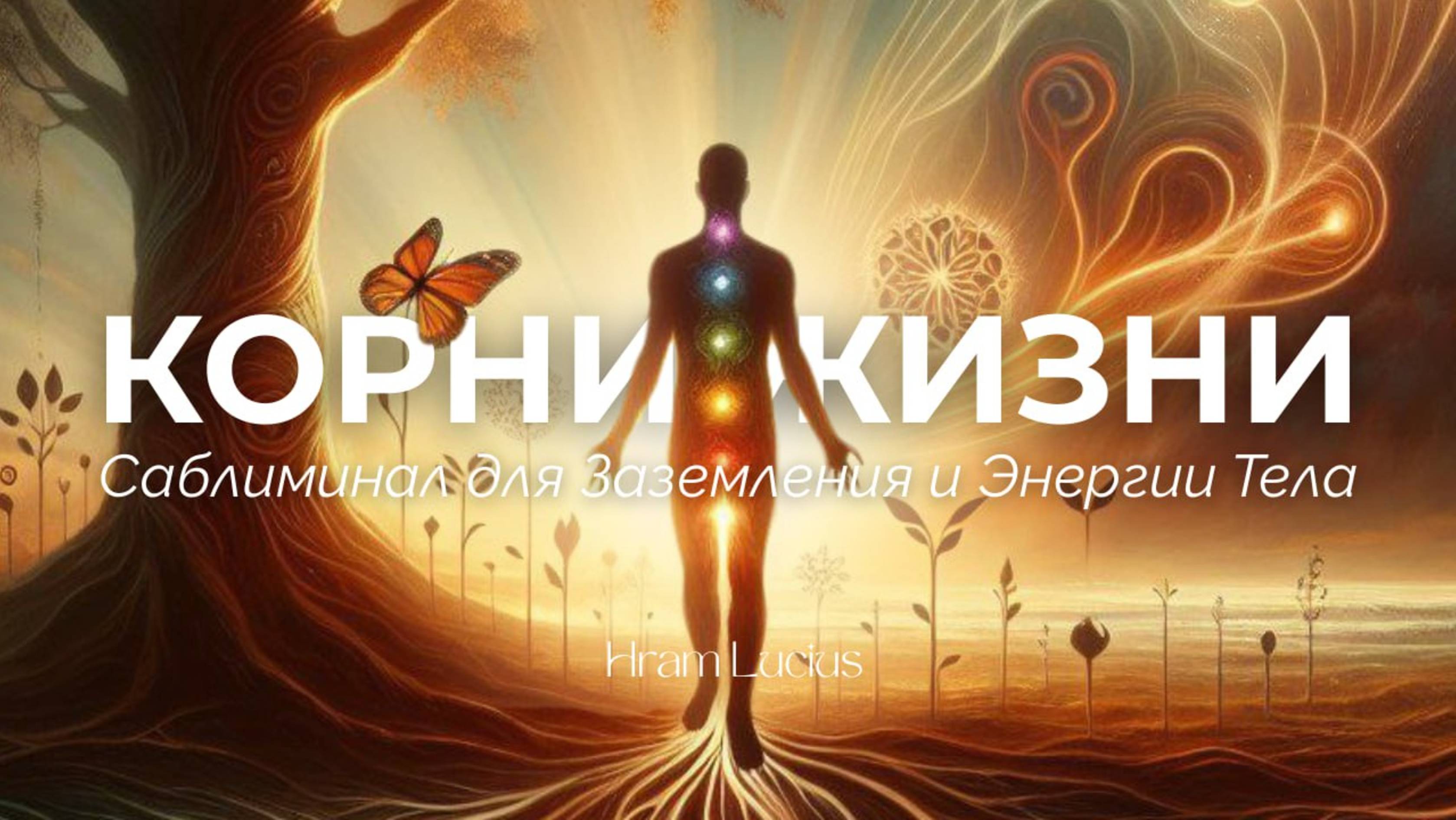 🌱Саблиминал "Корни Жизни"|Пробуждение Нижних Центров и Силы Тела|Энергия Муладхары