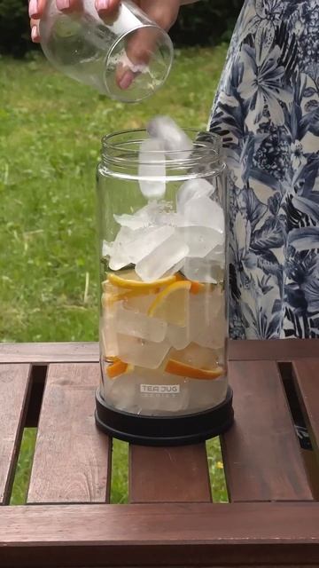 Цитрусовый домашний лимонад в кувшине Tea Jug от Vitax