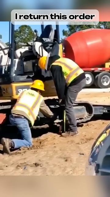 I return this order#adamrose #construction #engineering #workers #funny