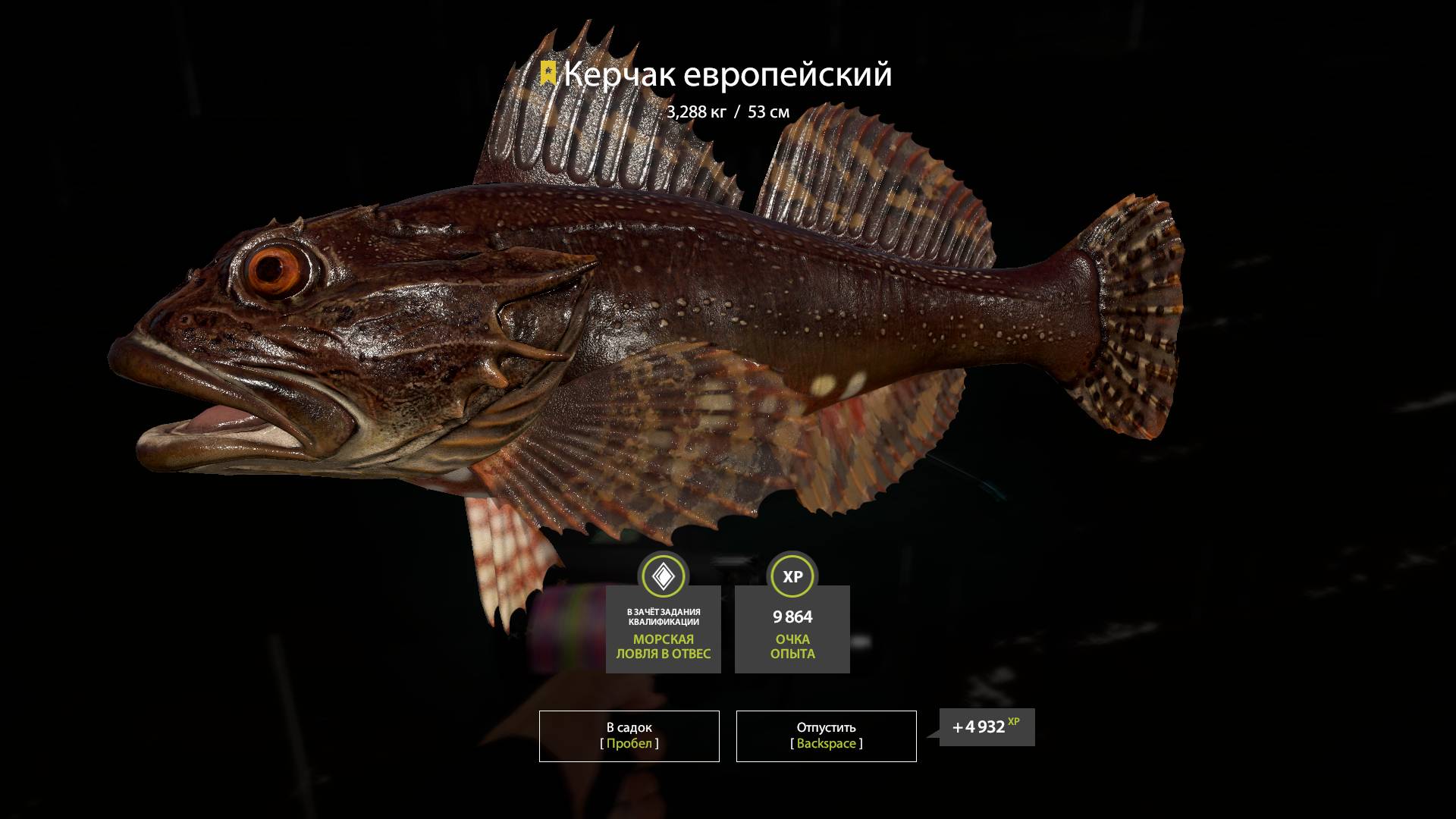 Русская рыбалка 4. Норвежское море. 55 банка
