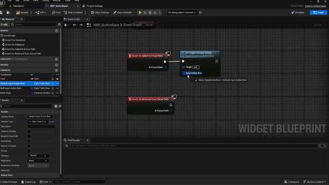 4_UE5 - Common UI Keyboard Controls Setup