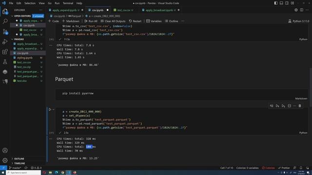 Вы еще используете csv в Pandas Ой, ой, ой