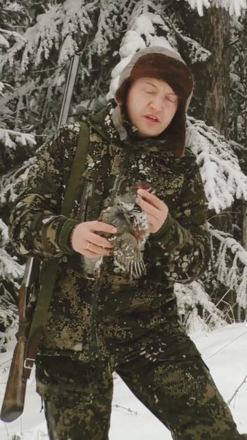 Охота на рябчика. Алтай. Тайга.