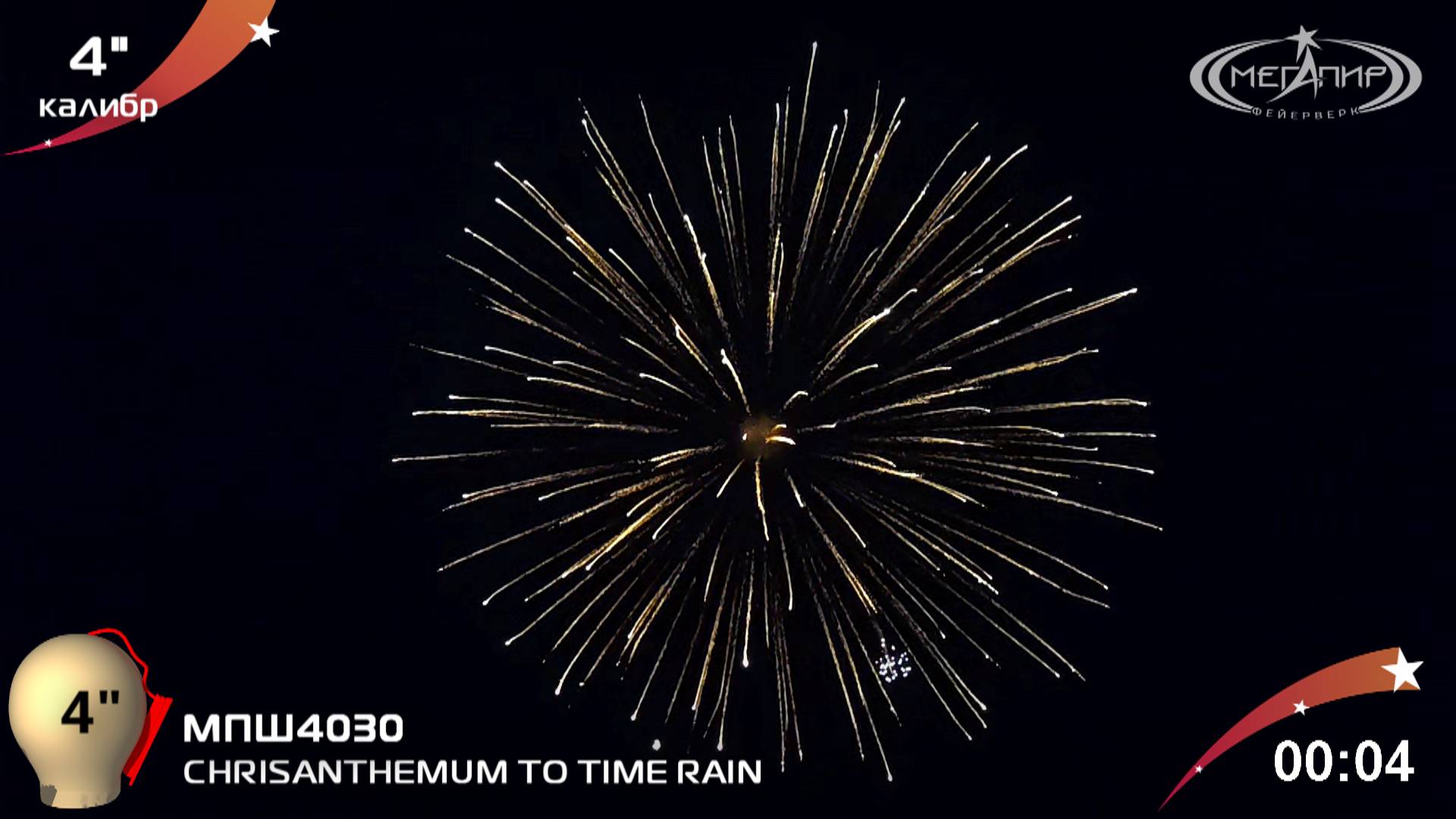 CHRISANTHEMUM TO TIME RAIN МПШ4030