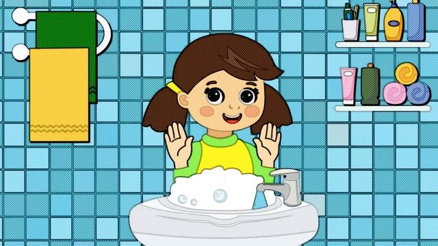 Детская гигиена. Моем руки