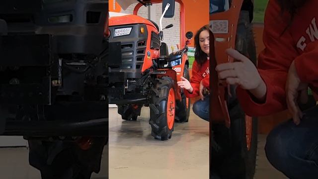 Кентавр KUBOTA T-4K. Габариты, КПП.  #сельхозтехника  #трактор